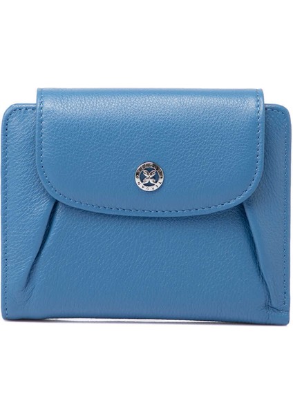 Mavi Hakiki Deri Kadın Cüzdan - S1CB00005714-K3A