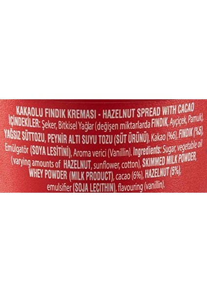 Fiskobirlik Fiskorella Kakaolu Fındık Kreması 400 gr