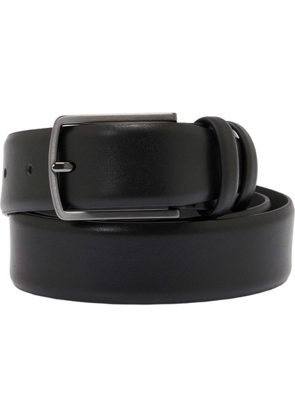 S1EK00000341 Erkek Deri Kemer - Siyah indirimleri