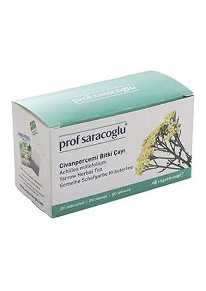 Prof Saracoglu Civanperçemi 20'li Bitki Çayı