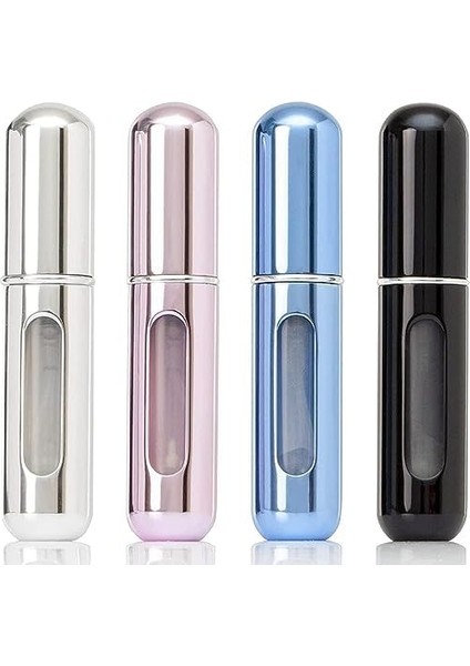 Orret Home 5 Adet Parfüm Şişesinden Dolabilir Yedek Cep Parfüm Şişesi Aparatı, Seyahat Tipi Doldurulabilir Mini Sprey Şişe (5 Adet) modelleri