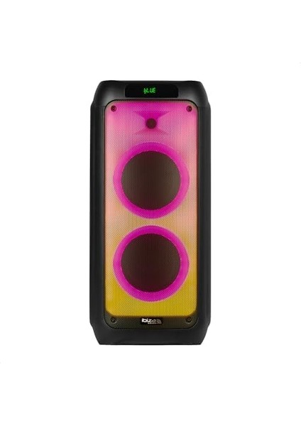 Wave8 8 Inç (20,3 Cm) Çift Woofer’lı Hoparlör, 600W, Bluetooth, Usb/microsd, Wave LED Efekti, Tws Kablosuz Bağlantı, Siyah modelleri