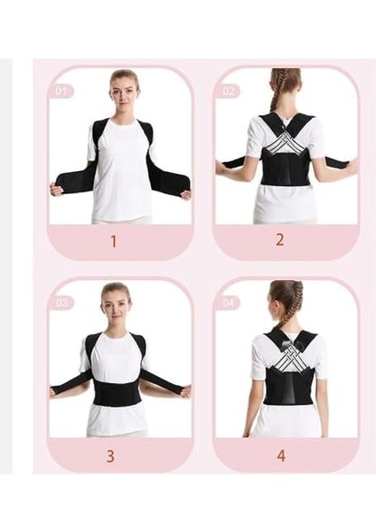 Okavango Dik Duruş Korsesi, Dik Durma Korsesi, Ayarlanabilir Kemer, Duruş Düzeltici, Dik Durmayı Sağlayan Sırt Korsesi,sırt Ağrısı, Kadın, Erkek modelleri