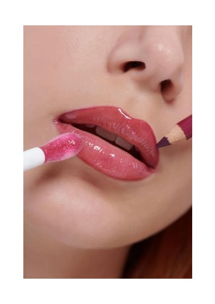 Pastel Profashion Plumping Gloss 207 + Pastel Lip Contour Liner Dudak Parlatıcı 52 modelleri