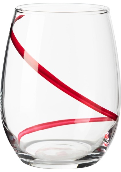 Concept Nantes Meşrubat Bardağı Kırmızı 350 ml