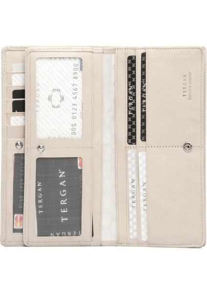 Bej Hakiki Deri Kadın Cüzdan - S1CB00005685-B19