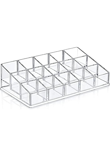 Deconox 15 Gözlü Akrilik Ojelik ve Makyaj Organizeri - 15 Gözlü Akrilik Rujluk ve Makyaj Organizeri modelleri