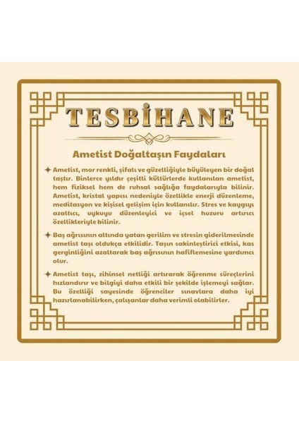 (Tesbihane) 1000 Ayar Gümüş Kazaz Püsküllü Küre Kesim Ametist Doğaltaş Tesbih modelleri