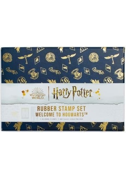 Potter: Welcome To Hogwarts Rubber Stamp Set