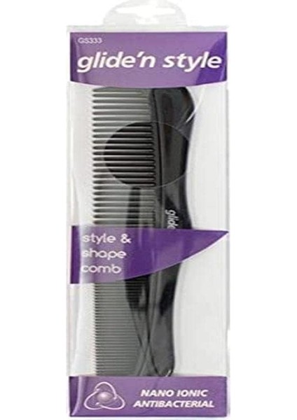 Glide'n Style Gliden Style Şekillendirme ve Tasarım Tarak 1 Paket (1 x 1 Adet)