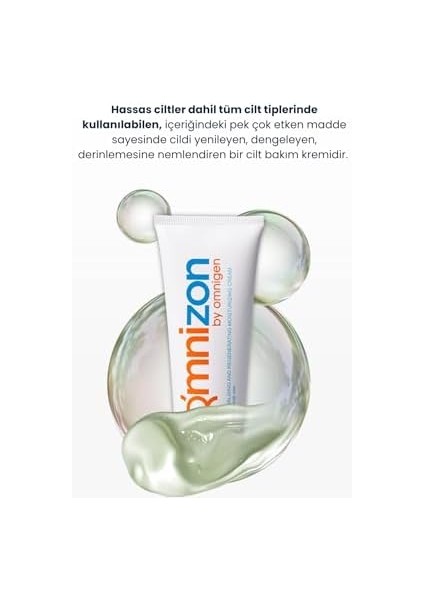 Omnizon By Omnigen Normalleştirici ve Yenileyici, Nemlendirici Krem