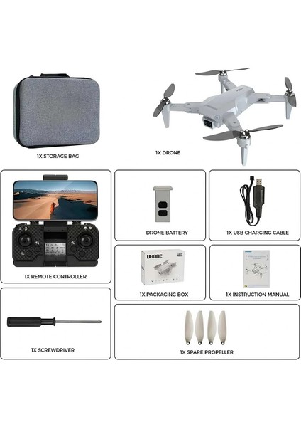 Kumandalı Kameralı Drone LH-X68G Pro fiyatları