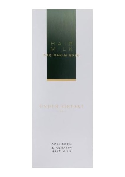 Önder Tiryaki Kolajen ve Keratin Saç Bakım Sütü 250ML fiyatları