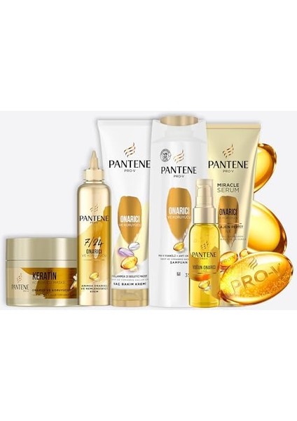 Pantene 7/24 Saç Bakım Kremi Anında Onarıcı ve Nemlendirici 300 ml modelleri