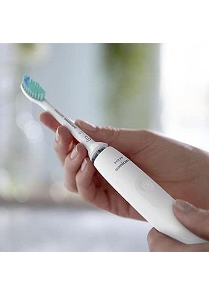 Philips Sonicare 3100 Sonic Şarjlı Diş Fırçası, 3 Kat Daha Fazla Plak Temizliği, Basınç Sensörü, 14 Gün Şarj Ömrü, Smarttimer ve Quadpacer Özellikli, HX3671/13