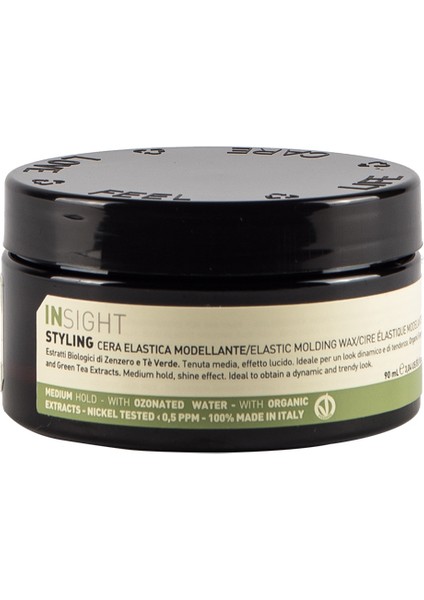 Insight Elastic Molding Şekillendirici Parlak Saçlar Wax 90ML fiyatları