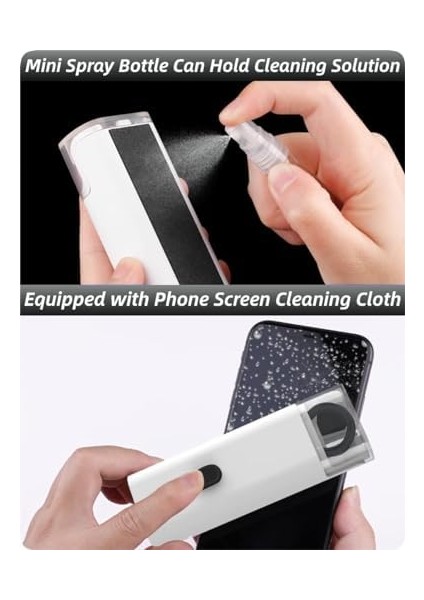 Klavye Temizleme Fırçası, 7'si 1 Arada Çok Fonksiyonlu Klavye, Kulaklık Temizleme Fırça Seti Asorti fiyatları