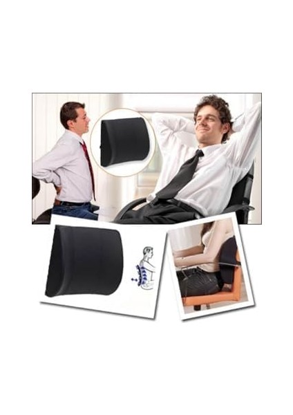 Minufco Medikal Ortopedik Oto Araç Koltuk Bel Destek Yastığı Çalışma Koltuğu Sırt Bel Minderi Sırt Yastığı CLLTRV1001 modelleri