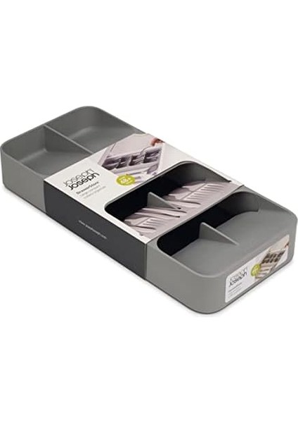 85119 Kompakt Çatal Kaşık Düzenleyici, Gri fiyatları