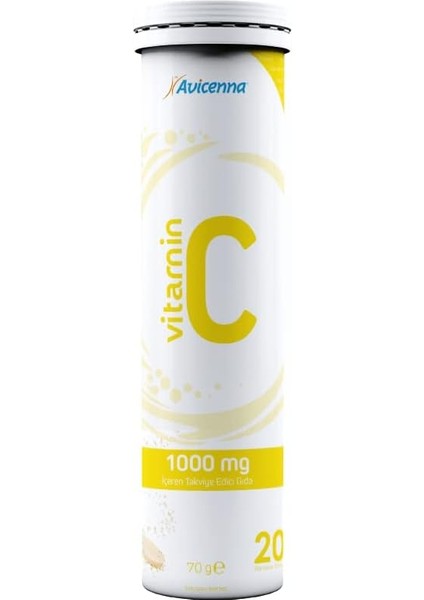 Avicenna C Vitamin Efervesan D ve Çinko 20 Tablet