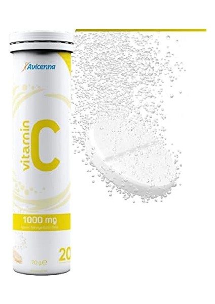 Avicenna C Vitamin Efervesan D ve Çinko 20 Tablet fiyatları