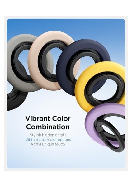 Nanopop Magfit Için Manyetik Telefon Tutucu & Stand Magsafe Özellikli Ring Sesame - AMP09029 modelleri