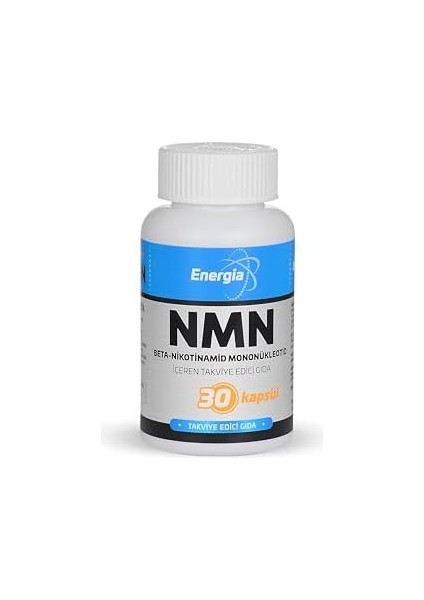 Energia Nmn 50MG 30 Capsules Tr Version fiyatları
