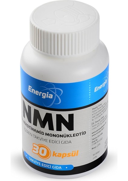 Energia Nmn 50MG 30 Capsules Tr Version modelleri