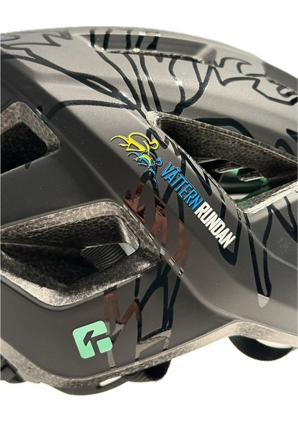 Tonic KC CE-CPSC Kask Desenli Mat Siyah M