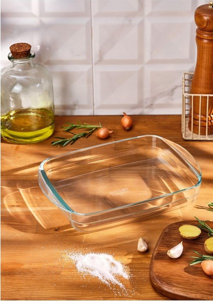 Borosilikat Fırın Kabı 2.6 Litre