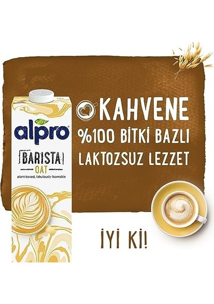 Alpro Barista Yulaf Içecek 1000 ml modelleri