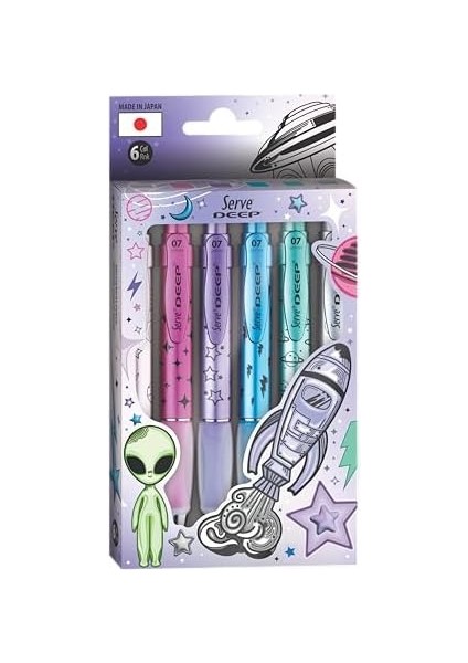 Deep M.kur Uzay Tema 6 Lı Kutu Set-A modelleri