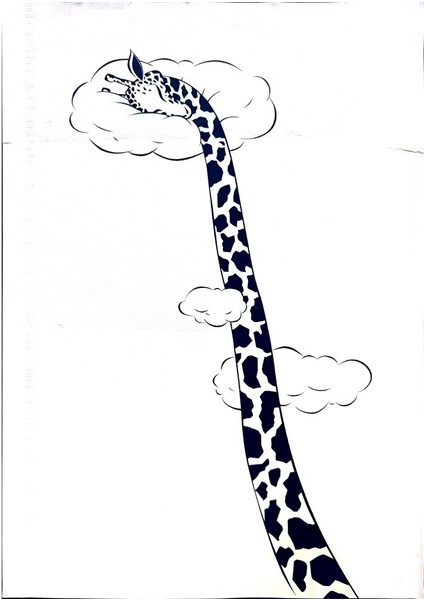 Houmayoun Mahmoudi 43X30CM Orijinal Karikatür Tablo modelleri