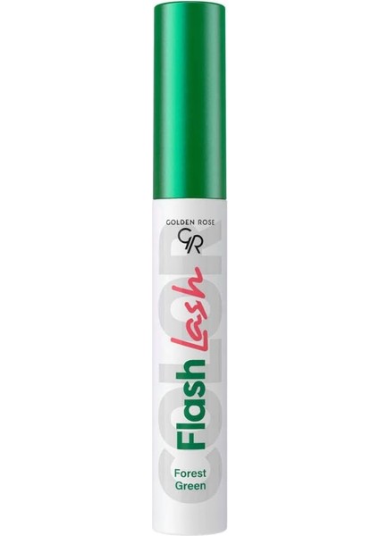 Golden Rose Flash Lash Colered Mascara No: 02 Forest Green - Renkli Maskara