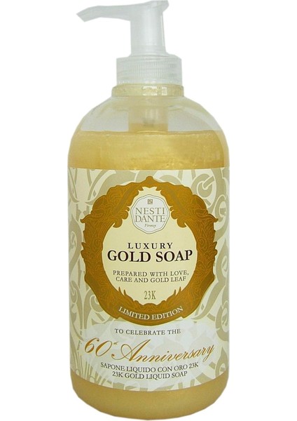 Nesti Dante Luxury Gold Soap 500ML