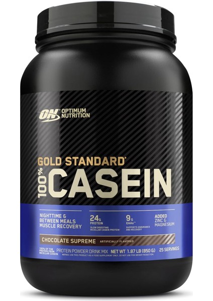 Optimum Nutrition Casein Gold Standard Rev Çikolata Aromalı 924G 28 Servis