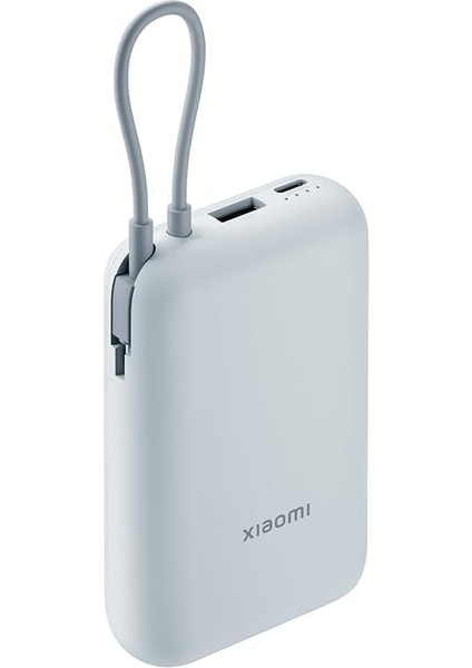 Power Bank 10000MAH (Entegre Kablo) Bej