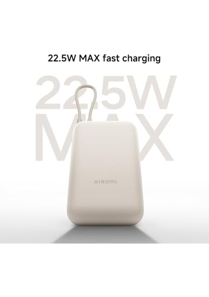 Power Bank 10000MAH (Entegre Kablo) Bej fiyatları