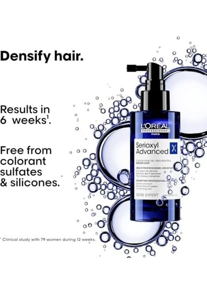 L'oréal Professionnel Paris Serie Expert Serioxyl Advanced Incelmiş Saç Telleri Için Yoğunluk Kazandıran Serum 90ML fiyatları