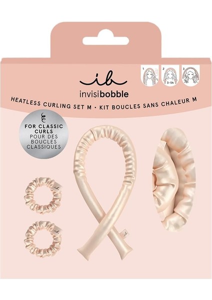 Invisibobble Heatless Curl Set - Gece Kullanımı Için Kadife Bantlı Isı Kıvırıcı Yok - Isısız Kabarık Saç Kıvırıcı, Orta Ila Uzun Saçlarda Doğal Dalgalar Için Saç Kıvırıcı modelleri