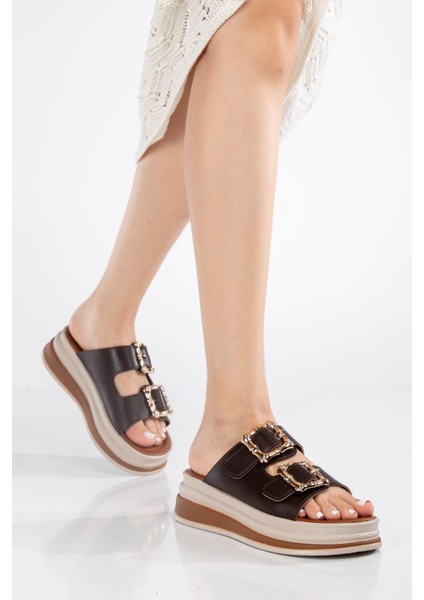 Günlük Kadın Terlik Çift Tokalı Yumuşak Rahat Ortopedik fiyatları