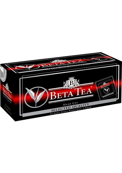 Beta Selected Quality Poşet Çay 25X2 gr