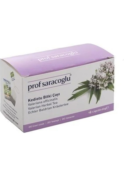 Prof Saracoglu Kediotu 20'li Bitki Çayı