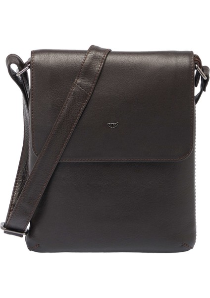 Kahve Hakiki Deri Kadın Çapraz Askılı Çanta - S1AC00002955-A87
