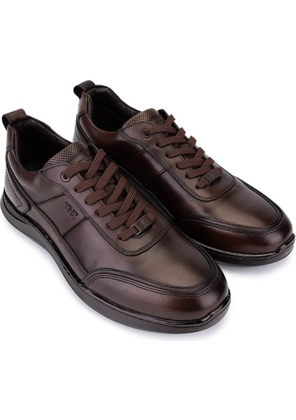 Erkek Hakiki Deri Kahverengi Casual Ayakkabı 298 3099-23059 Erk Ayk SK25-26 Kestane Atlas fiyatları