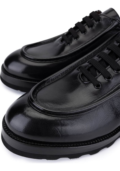 Erkek Hakiki Deri Siyah Casual Ayakkabı 987 251 Erk Ayk SK25-26 Sıyah Bfl/gyk modelleri