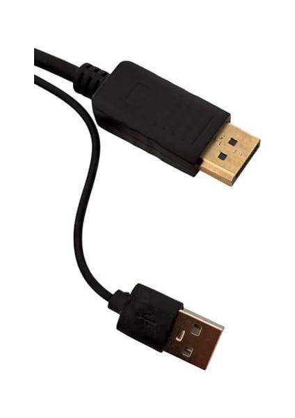 HDMI To Dp ve Usb'den Dp Kablo HDMI T O Displayport Çift Yönlü Kablo 4k*2k@60 4K*2K@30Hz ve 1080P@60Hz'e Kadar Video Çözünürlüğünü Destekler ZR841 1.8 Metre - (Erkek - Erkek) modelleri
