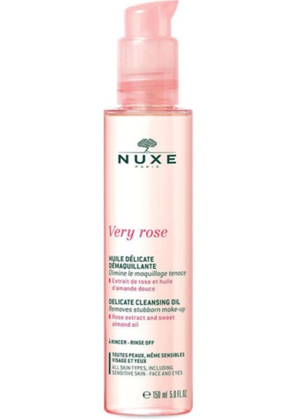 Very Rose Hassas Temizleme Yağı 150 ml + Dezenfektan Hediyeli - %72 Alkol