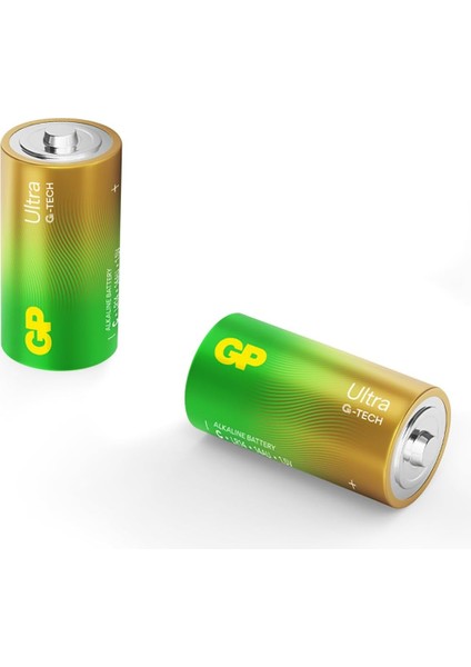 Gp C Baby Batarya Alkalin Ultra 1,5V 2 Adet