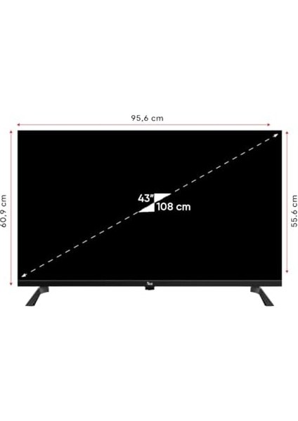 Next YE-43GFSG4 43" 109 Ekran Full Hd Çerçevesiz Tv fiyatları